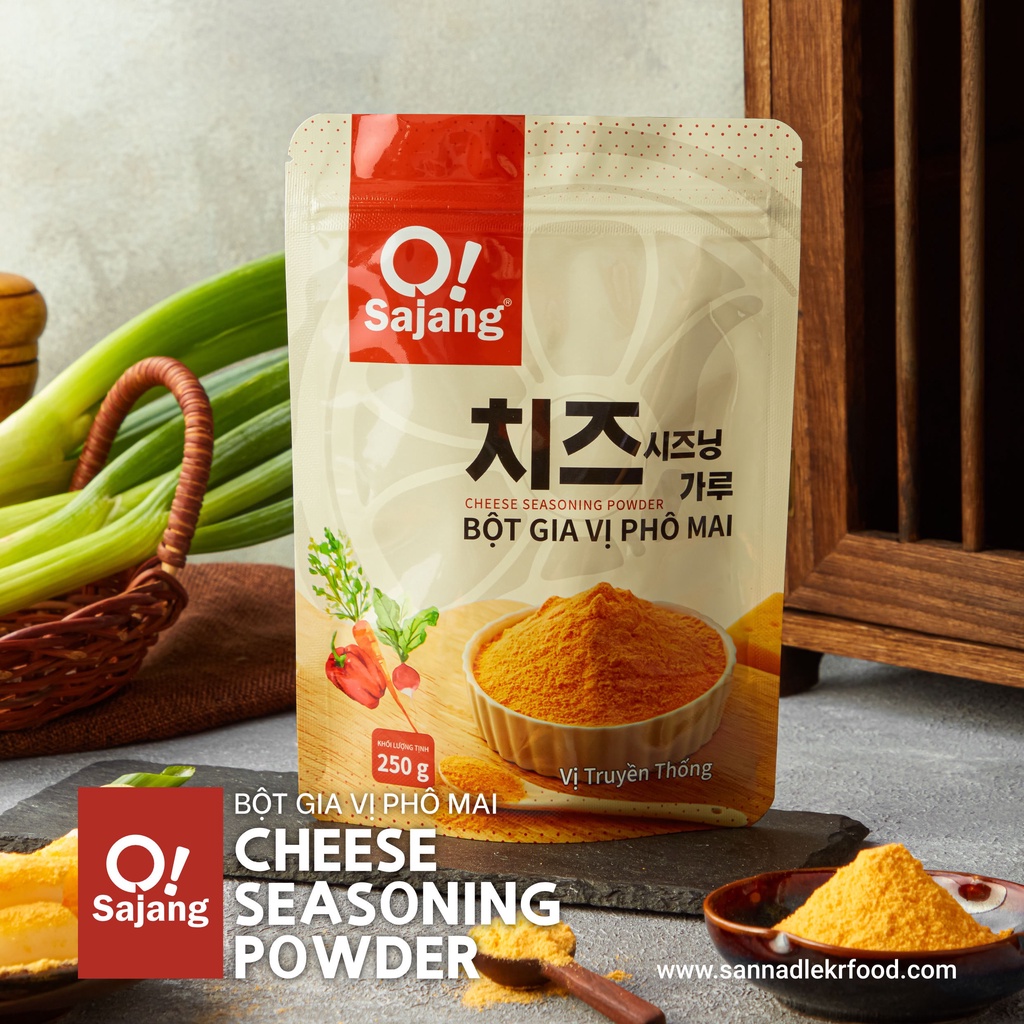 Bột gia vị phô mai Osajang Sannadle 250g - CHEPO250