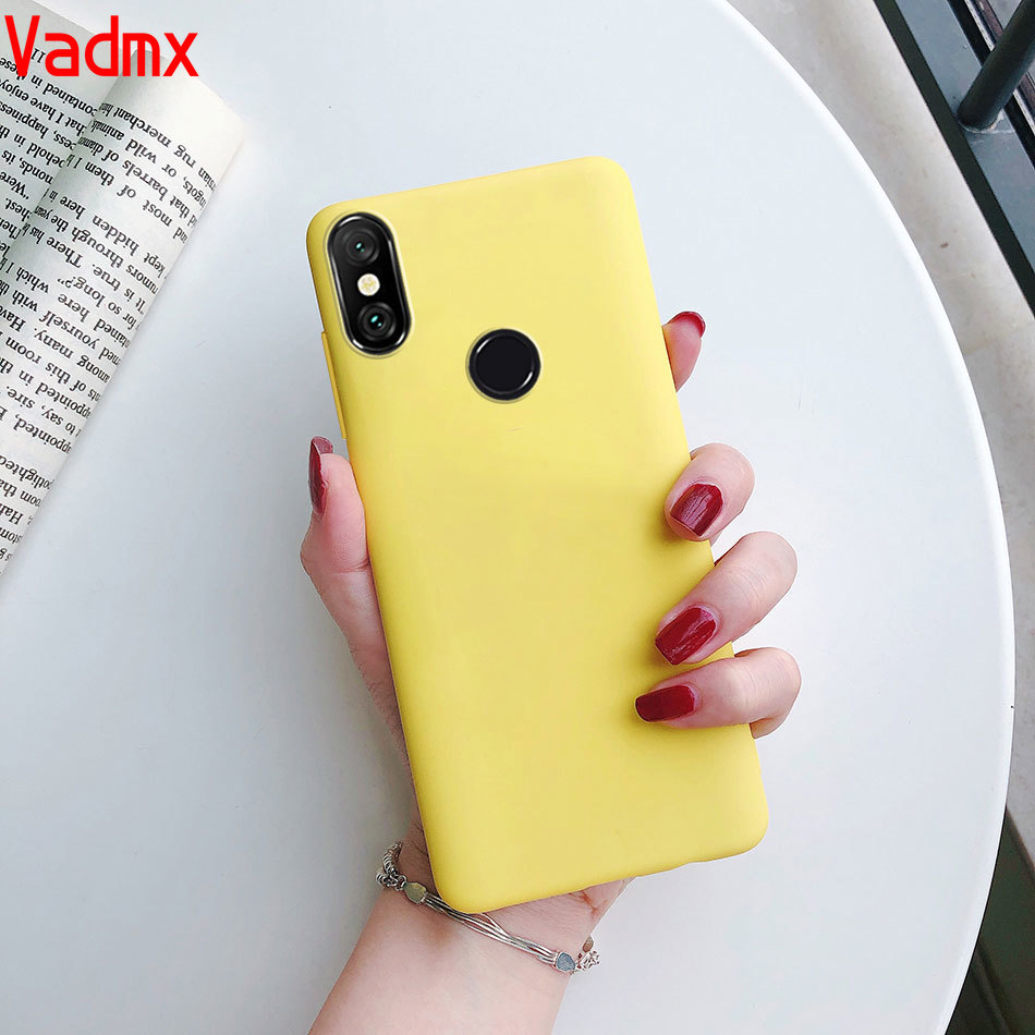 Ốp Điện Thoại Silicone Mềm Màu Trơn Bảo Vệ Cho Xiaomi Mi A2 A2 Lite A3 Lite Cc9 Cc9E Mi A2 A 2 Mia2 Lite A2Lite