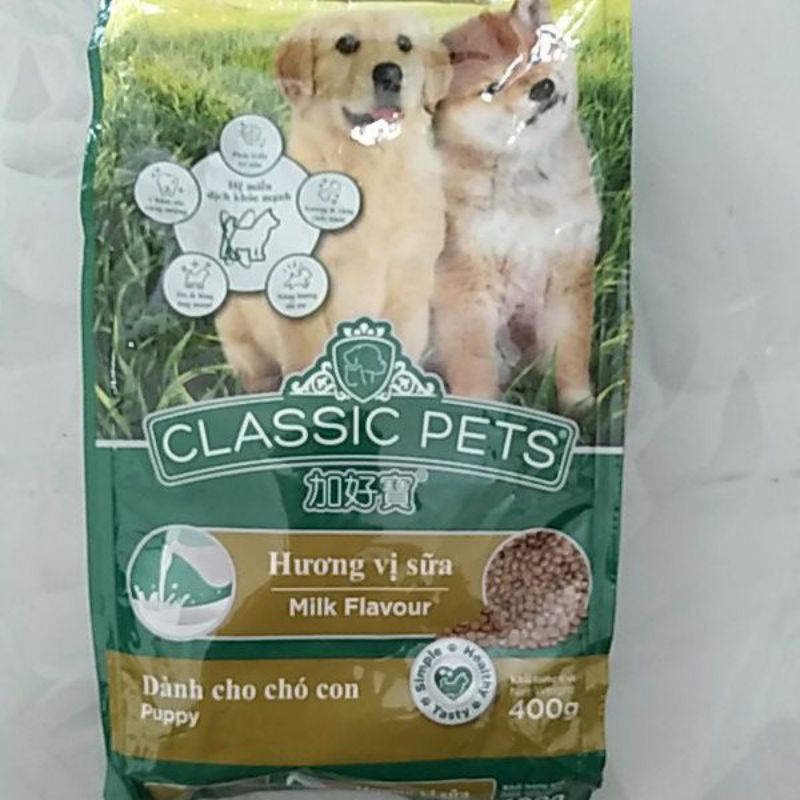 Thức ăn dành cho chó con vị sữa Classic Pets(Thái Lan)