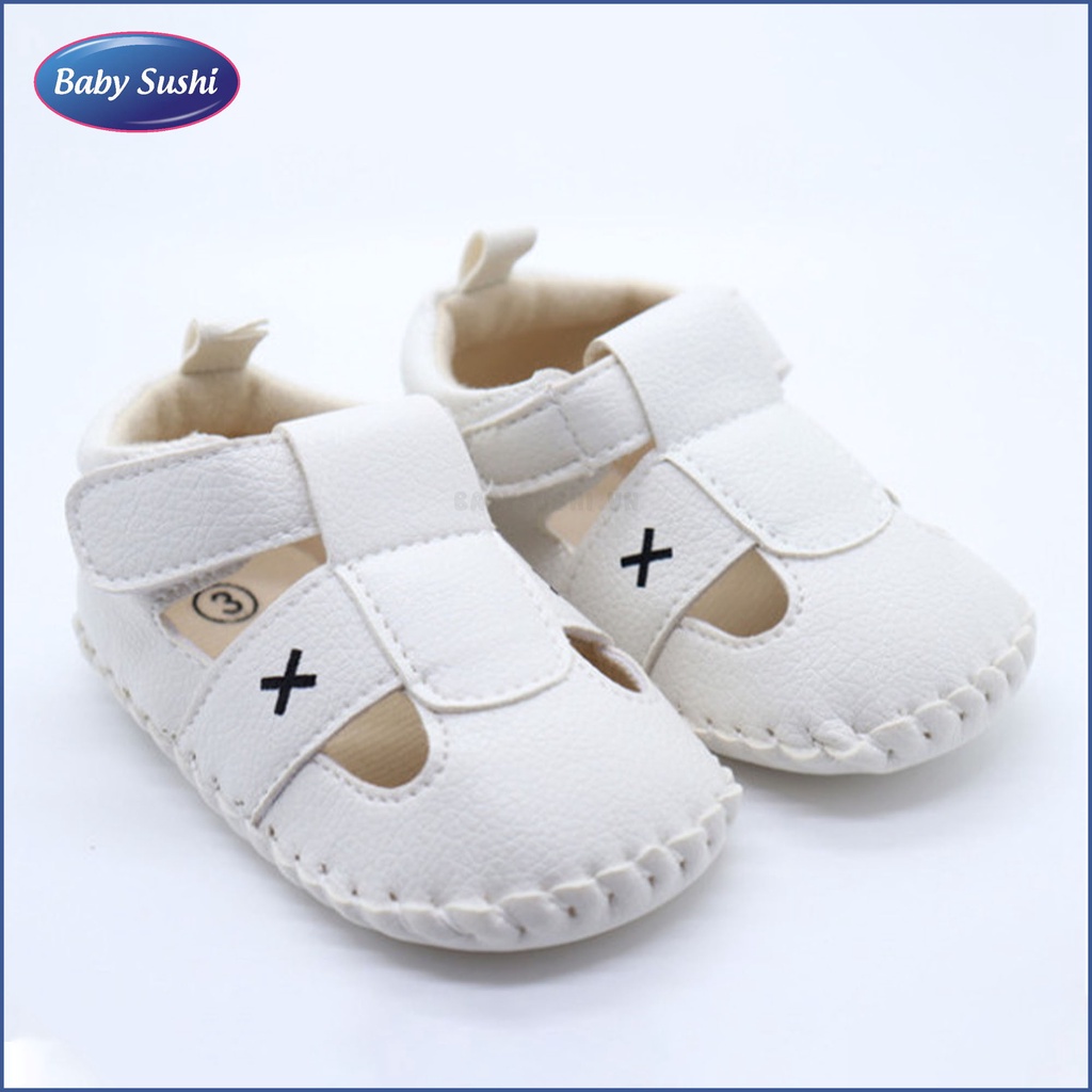 Giày tập đi cho bé SD01 từ 0 - 2 tuổi, giày sandal cho bé 4 mùa đế mềm
