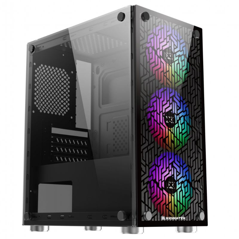 Vỏ Case XIGMATEK NYX 3F (EN43057)Tặng 3 FAN X20F