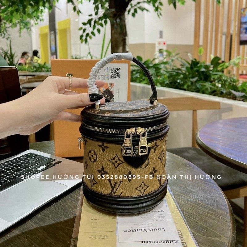 Túi cốp trụ Lệ Vi sale xả kho chất đẹp size 20 không hộp