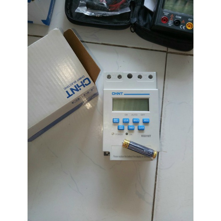 Bộ hẹn giờ, công tắc hẹn giờ thời gian thực Timer 24h KG316 - CHINT