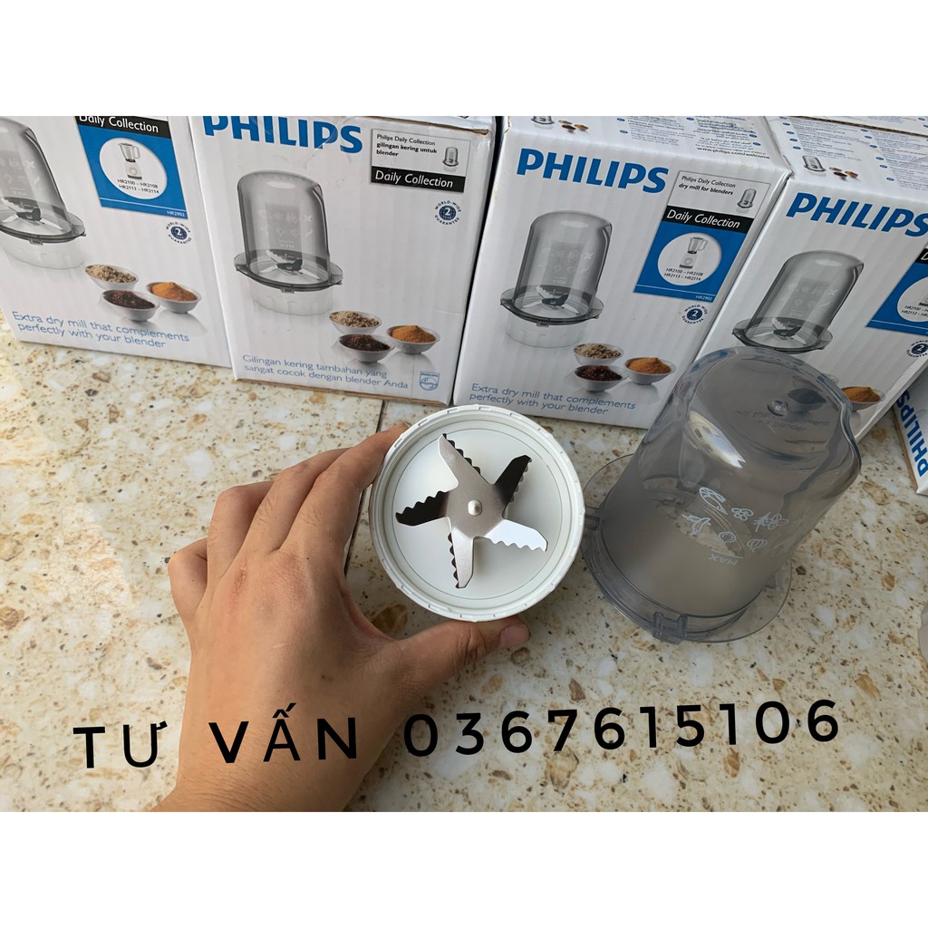 [Mã ELHA22 giảm 5% đơn 300K] [Phụ kiện] Máy xay sinh tố Philips HR2108 HR2100 HR2101 HR2102 HR2103 HR2104