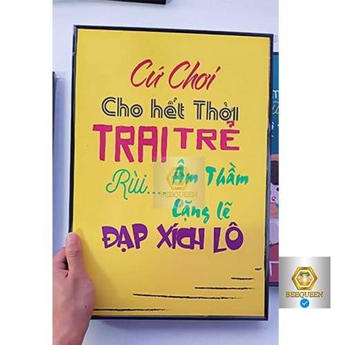 Album Mẫu Tranh Treo Tường Trang Trí Quán Trà Sữa,Trà Chanh, Cà Phê