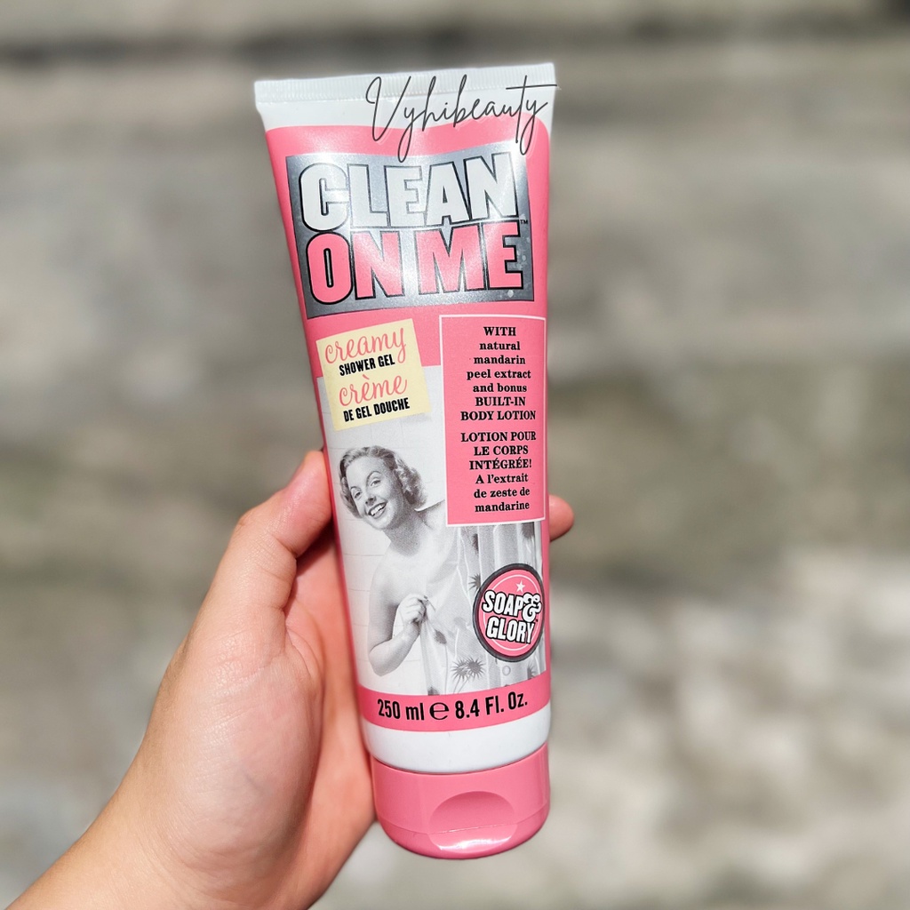 Sữa tắm Soap and Glory Clean On Me Creamy Shower Gel 250ml