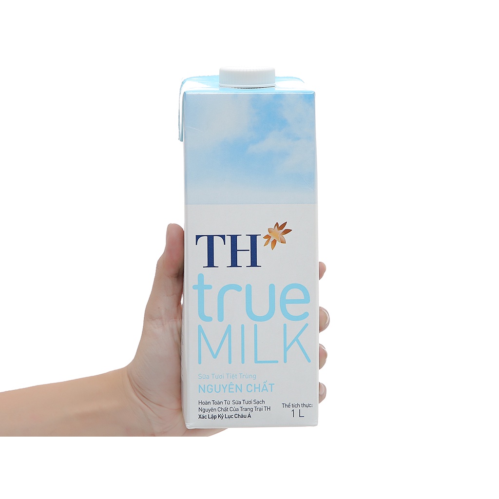 Sữa tươi không đường TH Truemilk 1L