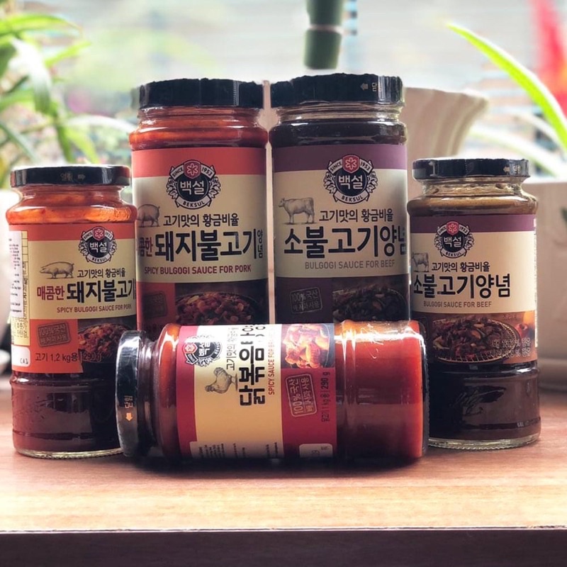 Sốt Ướp Thịt BBQ Bulgogi