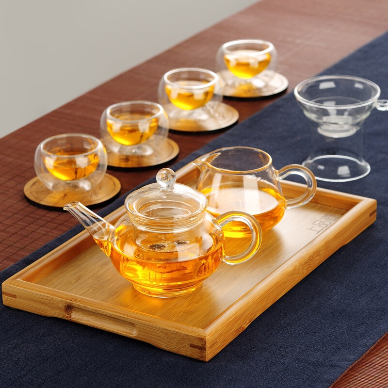 Ấm Thủy Tinh Pha Trà có lõi lọc 250 ml