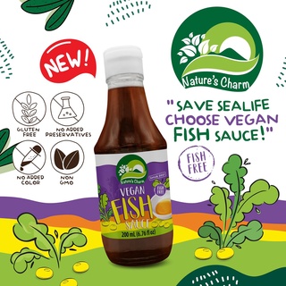 Nước mắm thuần chay - Vegan Fish Sauce Nature's Charm - 200ml