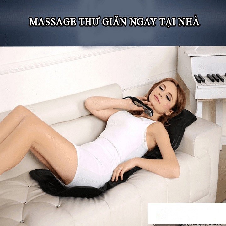 Đệm Ghế Massge Oto Toàn Thân Chống Mỏi Vai Gáy