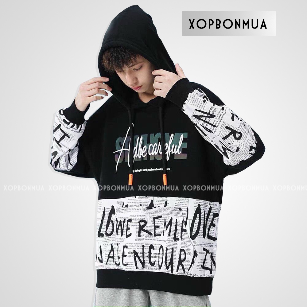 Áo Có Mũ Cho Bé Trai 20-75Kg 🍐🍐 Áo Hoodie Bé Trai Size Đại - Shop Bốn Mùa