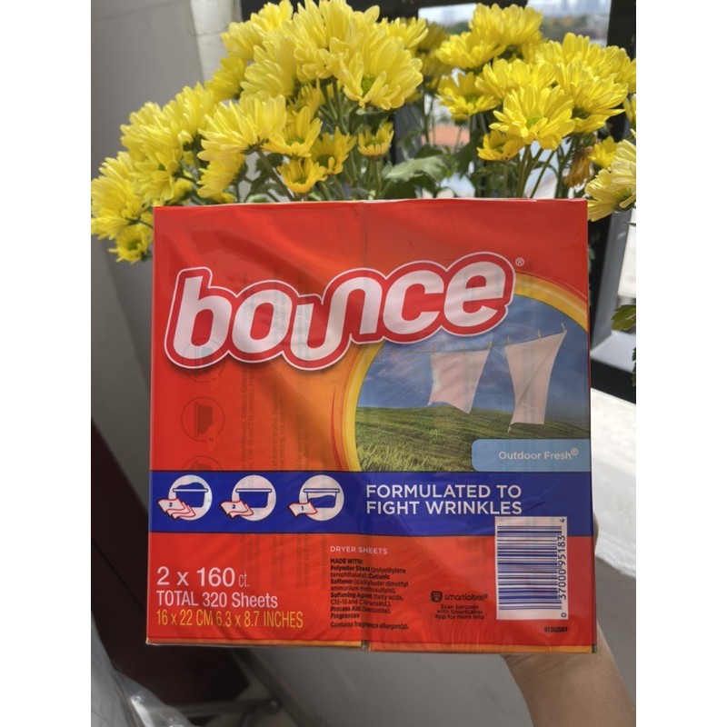 Tách Lẻ - Giấy Thơm Bounce của Mỹ