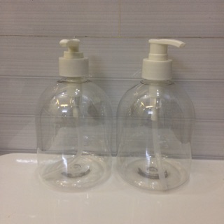 Chai pet 500ml nắp nhấn