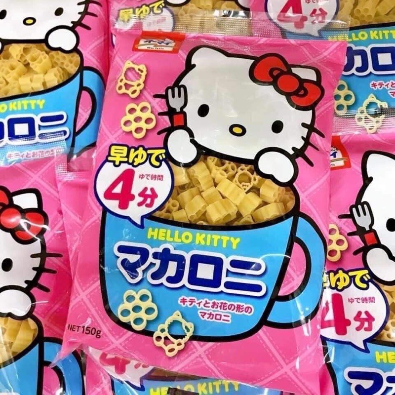 Nui Hello Kitty Nhật 150g Cho Bé Từ 1 Tuổi Date 8/2024