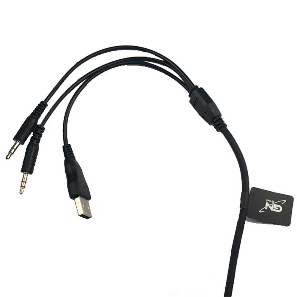 Tai nghe gaming G-NET H88 LED RGB (Kết nối 2 Jack 3.5mm x Jack USB LED)