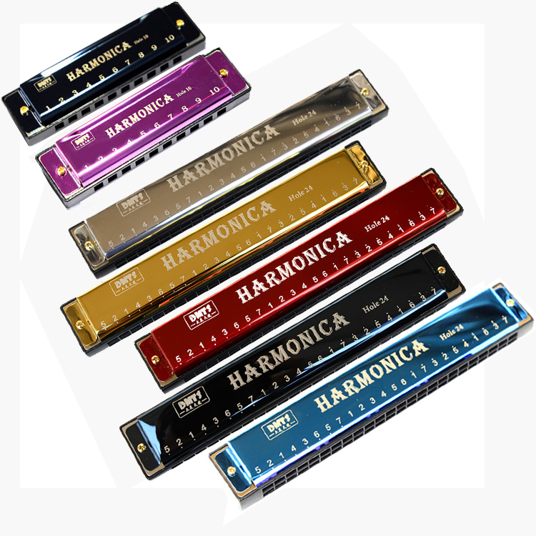 Kèn Harmonica 24 Lỗ Cho Người Mới Bắt Đầu Học