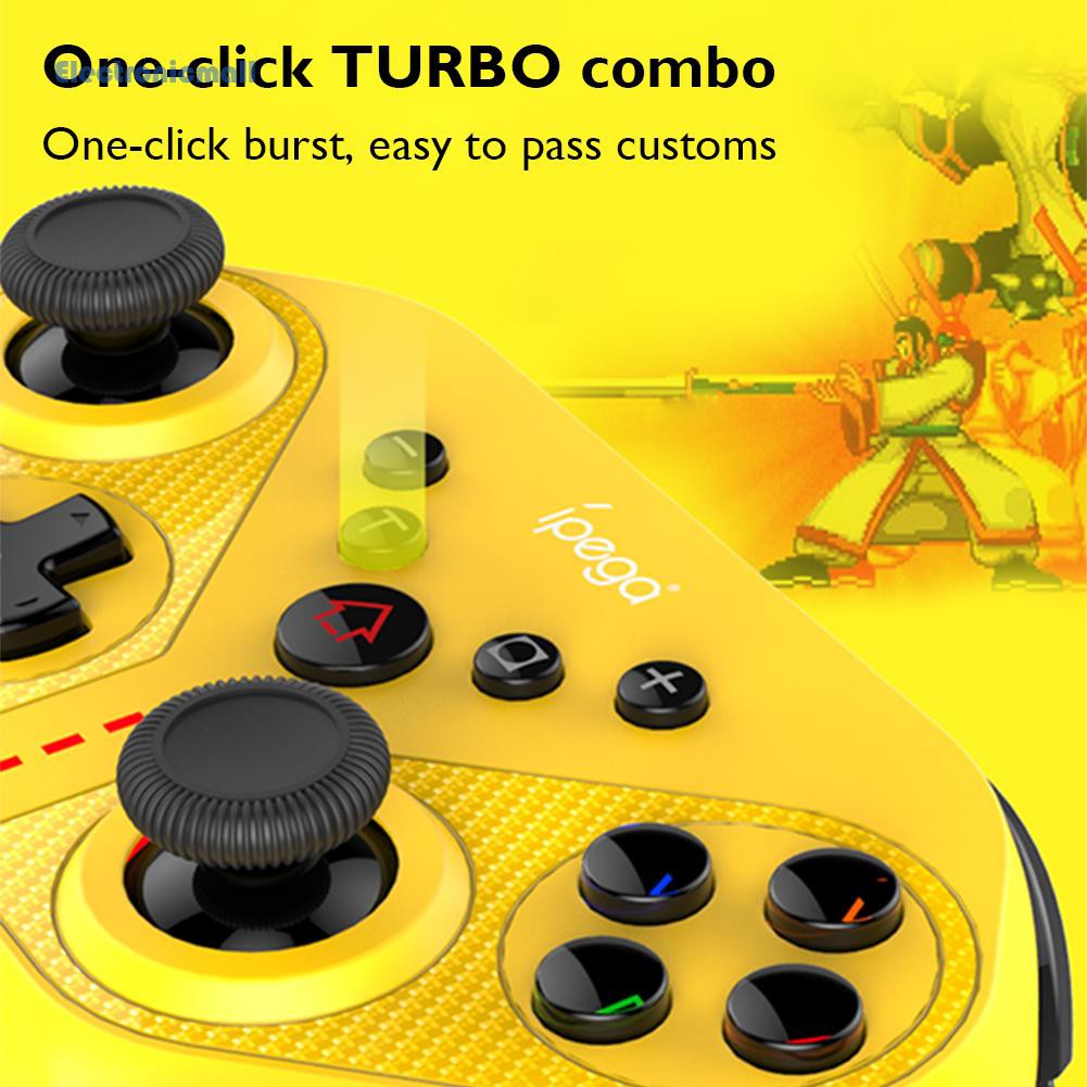 ElectronicMall01 Wireless Game Controller PG-SW038 6-Axis Programmable Bluetooth Gamepad with Turbo for Nintendo Switch