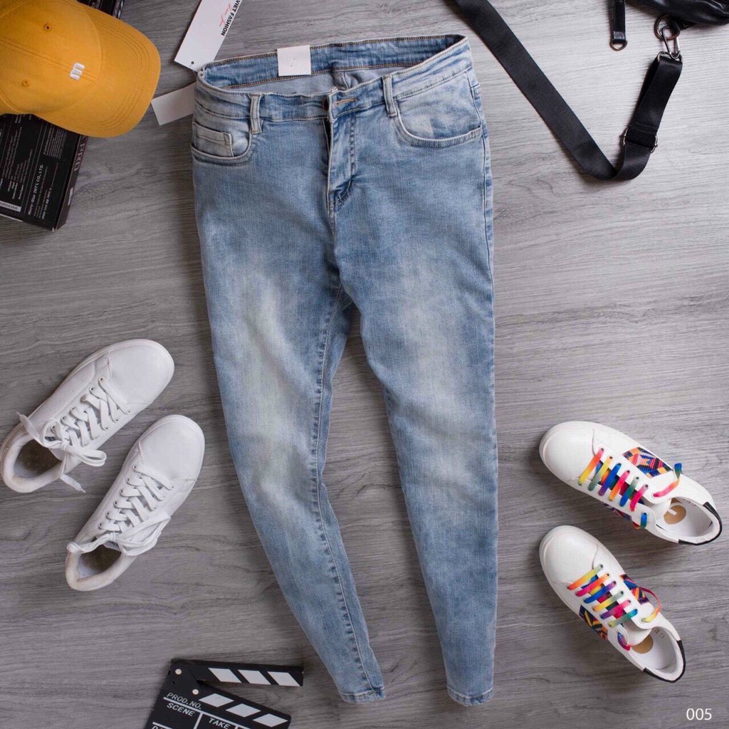 Quần Jean Nam Trơn Màu Xanh Đen 🔵 𝐅𝐑𝐄𝐄 𝐒𝐇𝐈𝐏 🔵 Quần Bò Nam Co Giãn Thời Trang Hpfashion - Qjnhp014 | BigBuy360 - bigbuy360.vn