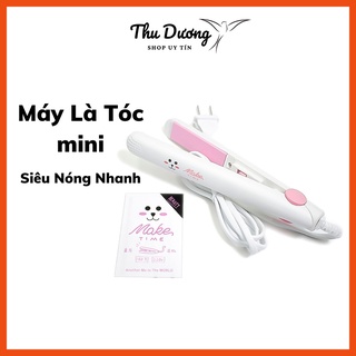 Máy ép tóc mini tom house dụng cụ là tóc thẳng nhỏ gọn phong cách hàn quốc giúp kẹp tóc đẹp