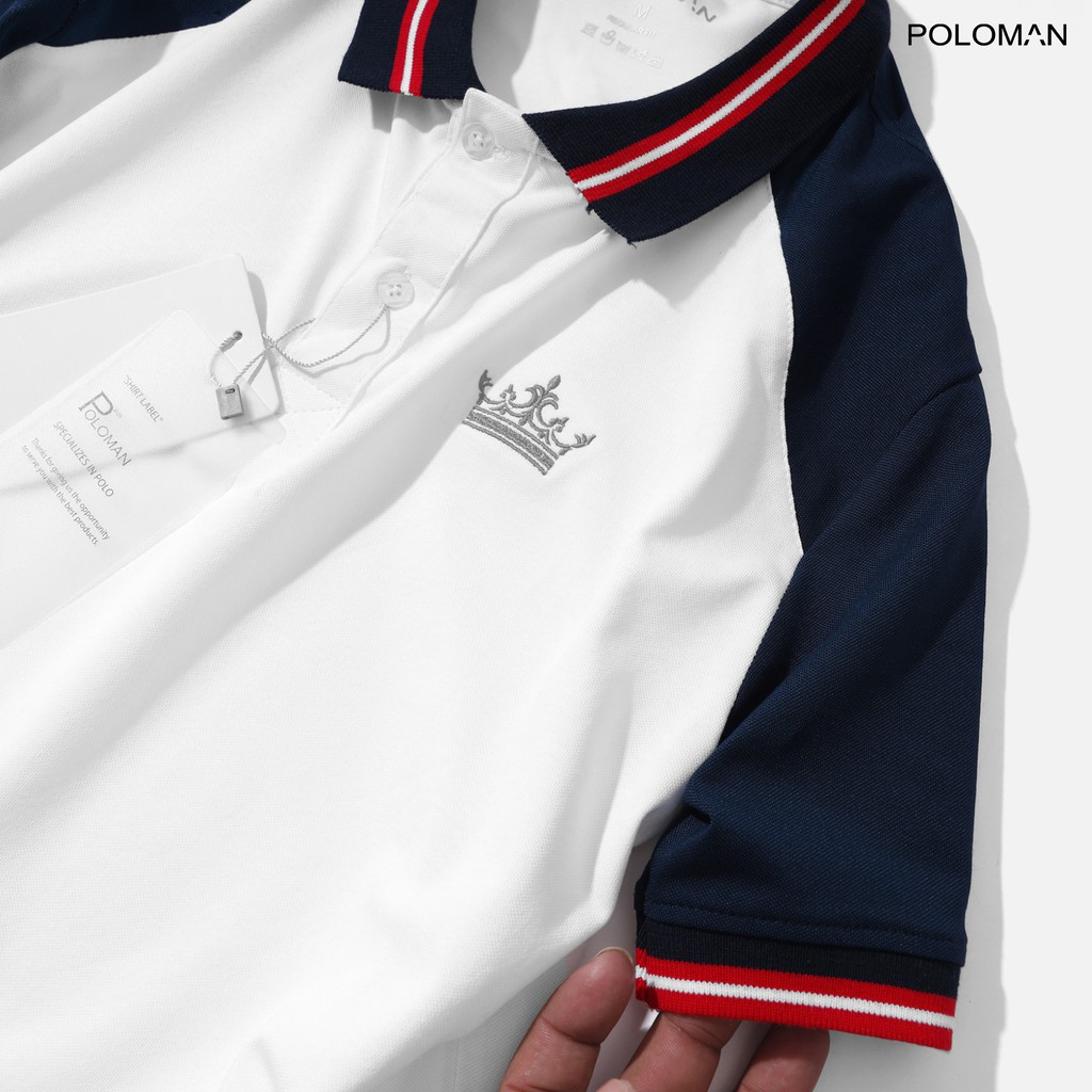 Áo thun Polo nam cổ bẻ WORC vải cá sấu Cotton xuất xịn, chuẩn form,sang trọng-lịch lãm P65 - POLOMAN | BigBuy360 - bigbuy360.vn