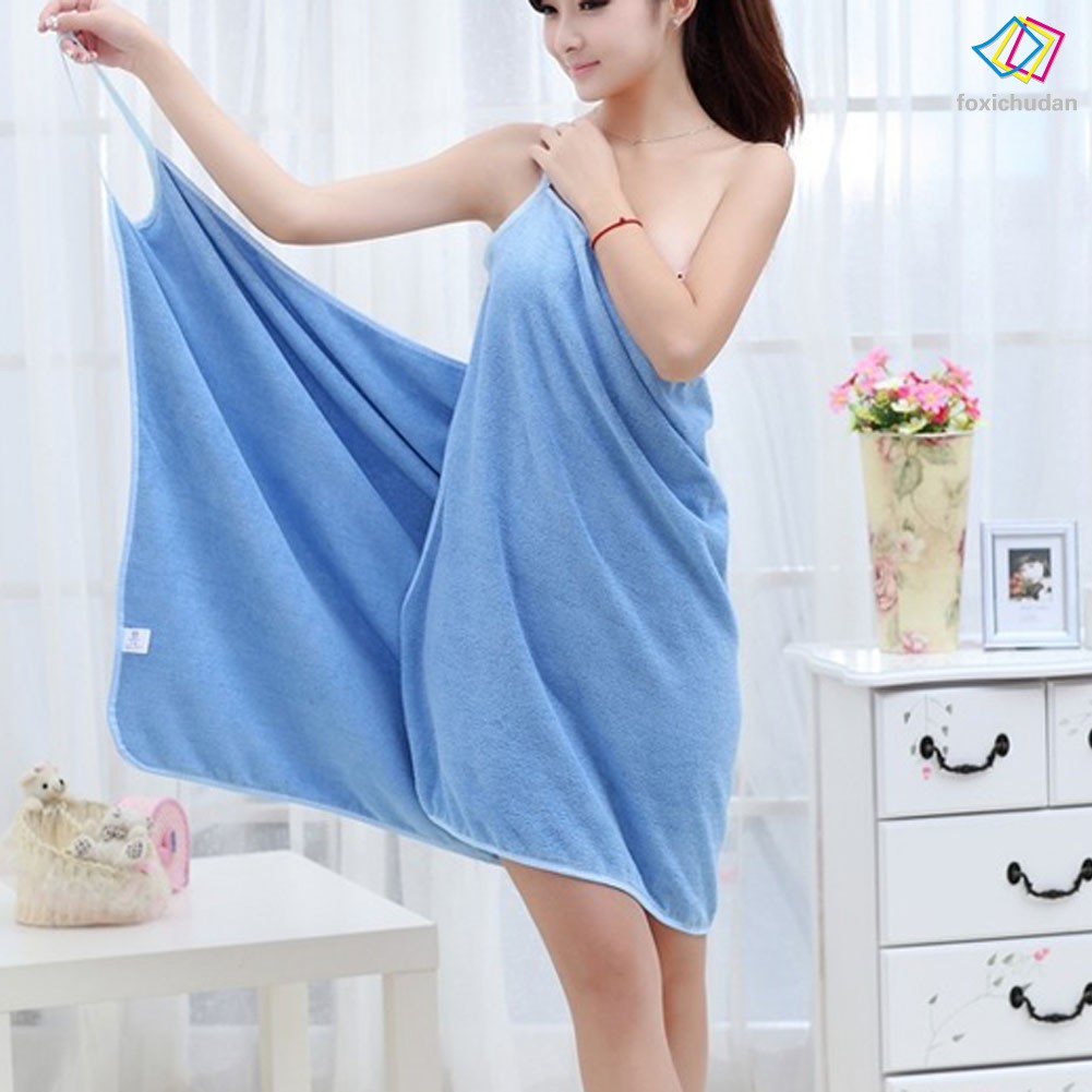 Khăn Tắm Dạng Váy Mau Khô Có Thể Mặc Cho Nữ
