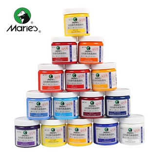 Màu Vẽ Nổi 3D Acrylic MARIES 100ml CHỐNG NƯỚC