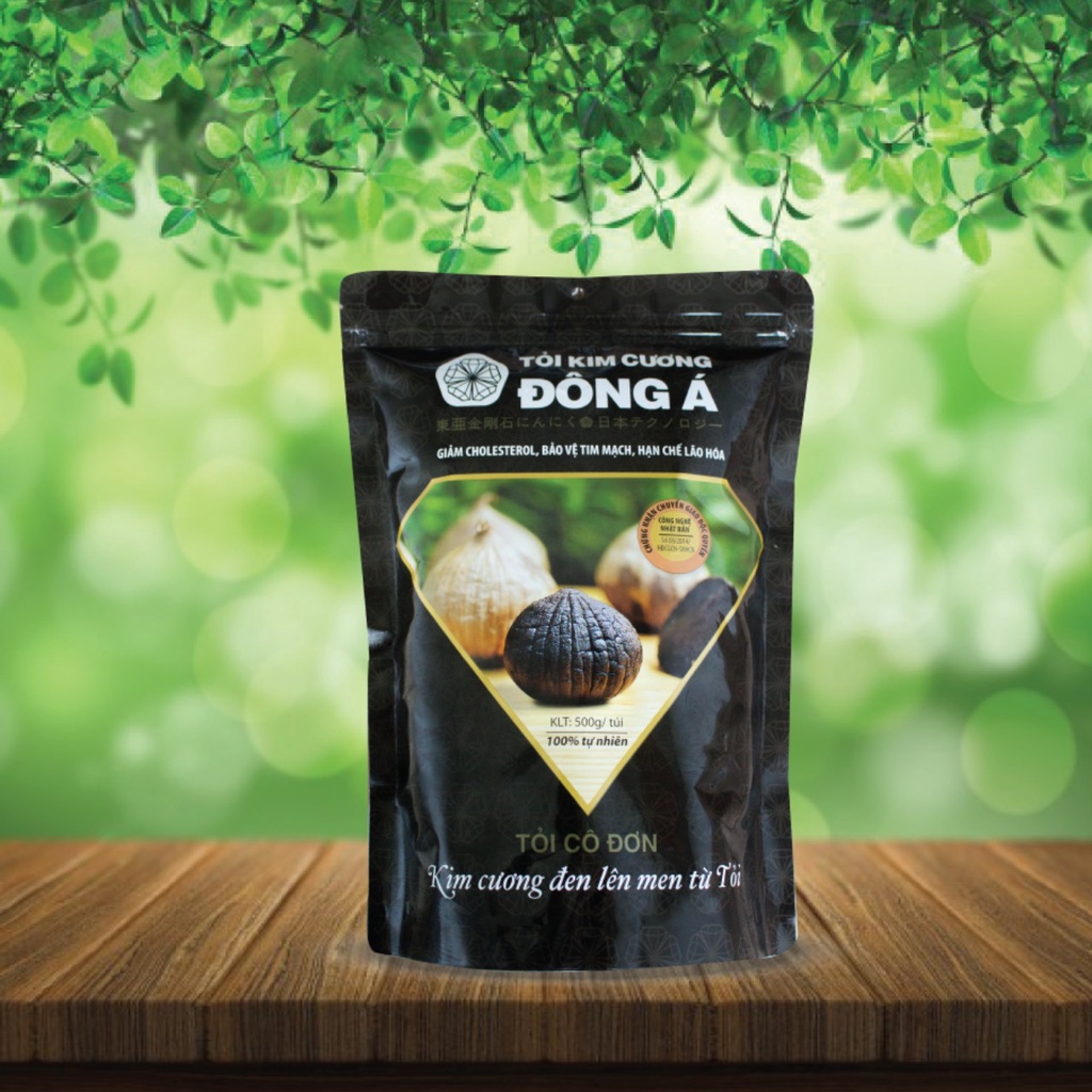 Tỏi đen kim cương Đông Á.