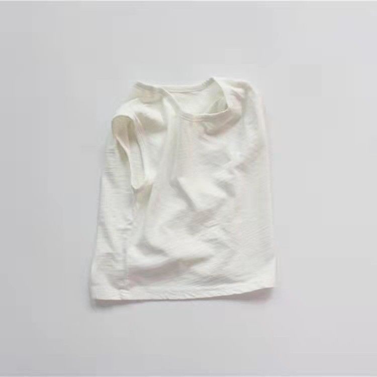 [Babycat] Hàng Có Sẵn Bán Chạy Áo Sát Nách Cotton Mềm Mại Thoải Mái Mùa Hè Phong Cách Nhật Hàn Hàn Quốc Có Thể Giặt Rửa Cho Bé Trai Và Bé Gái