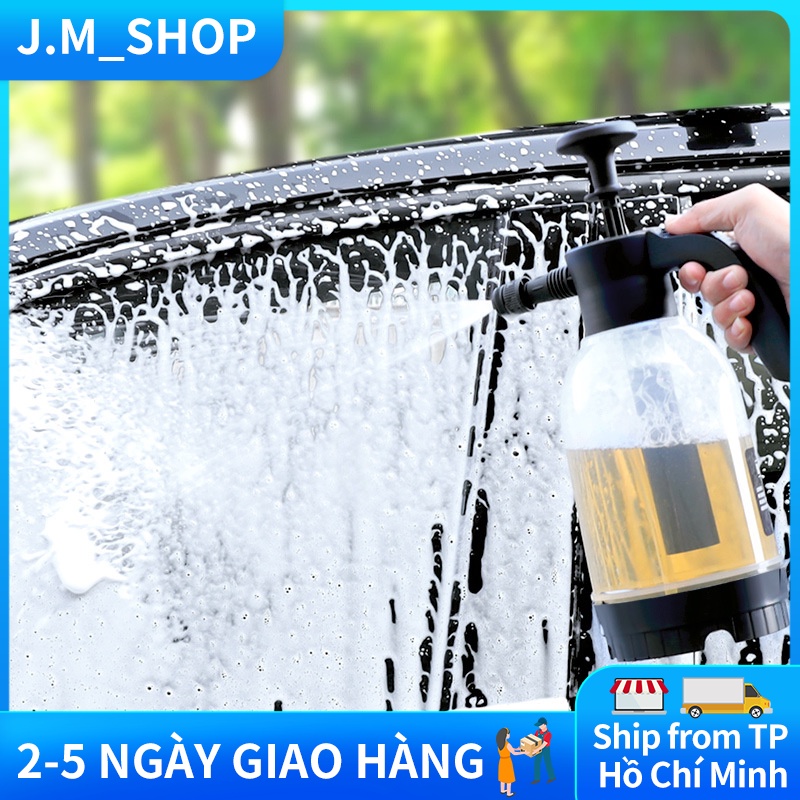 MONQIQI Bình tưới bọt tuyết rửa xe ô tô 2L