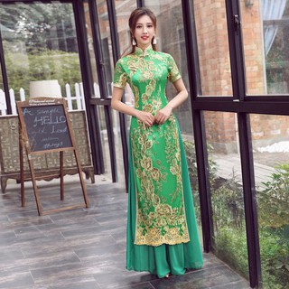 Chinese Style Long Cheongsam