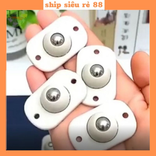 Bộ 4 bánh xe di chuyển đồ đa năng xoay 360 độ