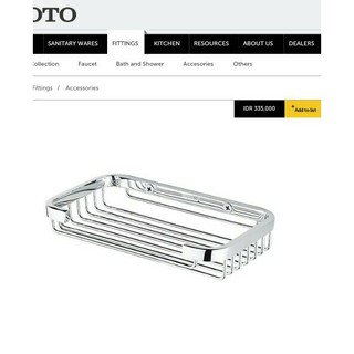 Kệ xà bông ToTo TX2BV1B - Inox mạ crom