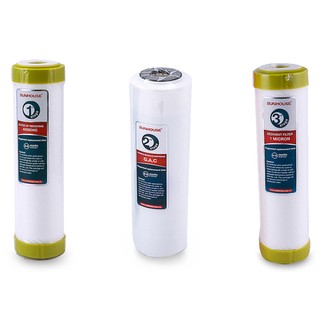 Bộ 3 lõi lọc 1.2.3 Cho Máy Lọc Nước Sunhouse