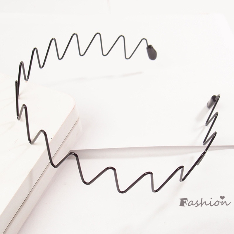 Băng Đô Cài Tóc Lượn Sóng Bằng Kim Loại Gọn Nhẹ Di Động Gọn Nhẹ Không Trơn Có Thể Điều Chỉnh Và Tái Sử Dụng 40cm