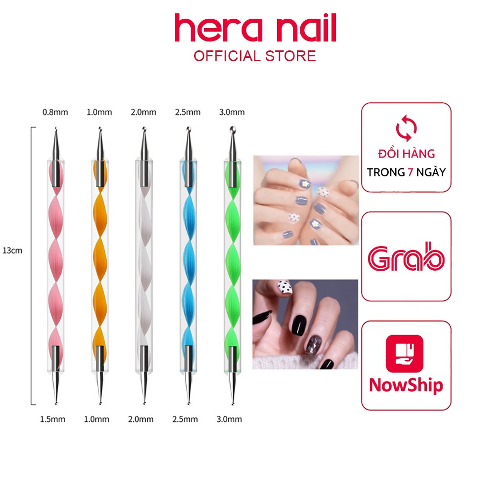 Bút chấm bi nail vẽ móng