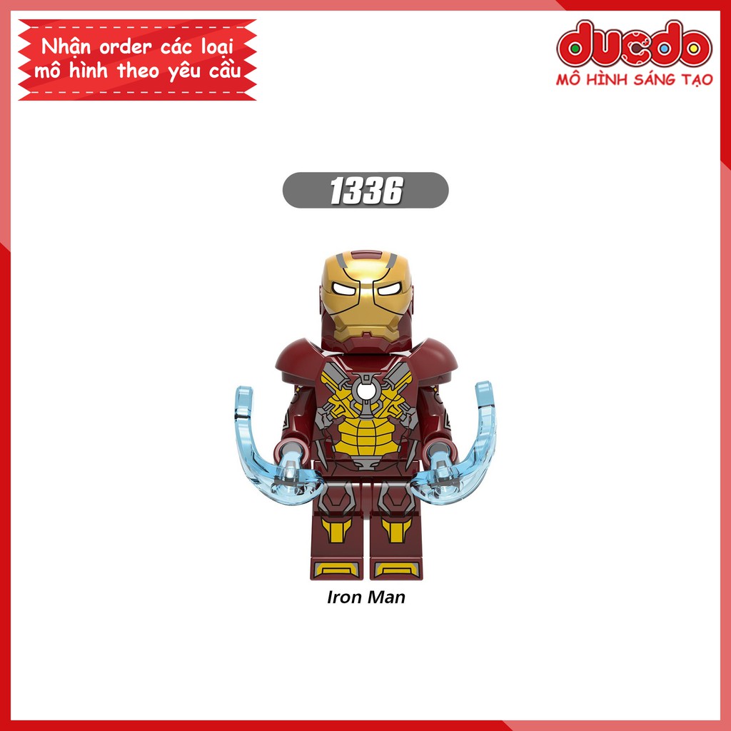 Minifigures các nhân vật Utron, Iron Man tuyệt đẹp - Đồ chơi Lắp ghép Xếp hình Mini Mô hình XINH X0267