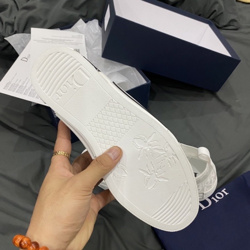 GIÀY DIO B23 SNEAKER LOW ALL WHITE LAI AU