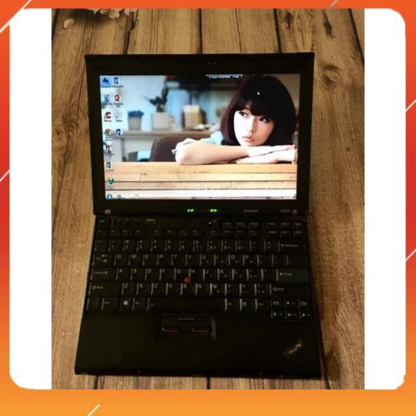 Laptop cũ X200 cũ, màn 12.1, chíp P8600/ ram3 2gb/ ổ 120gb - 160gb, máy nhỏ gọn, chạy mượt.