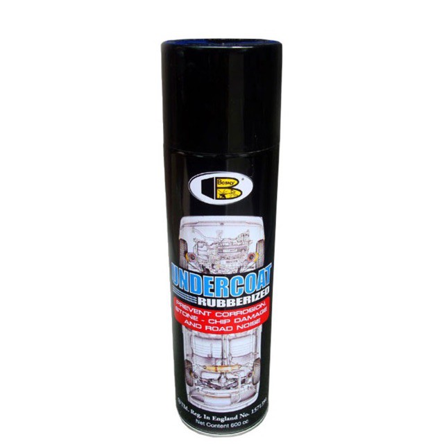 Sơn xịt chống rỉ bảo vệ gầm xe UnderCoat (Bosny)