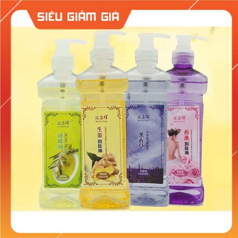 Dầu Massage Body Dùng Trong Spa TMV - 550ML