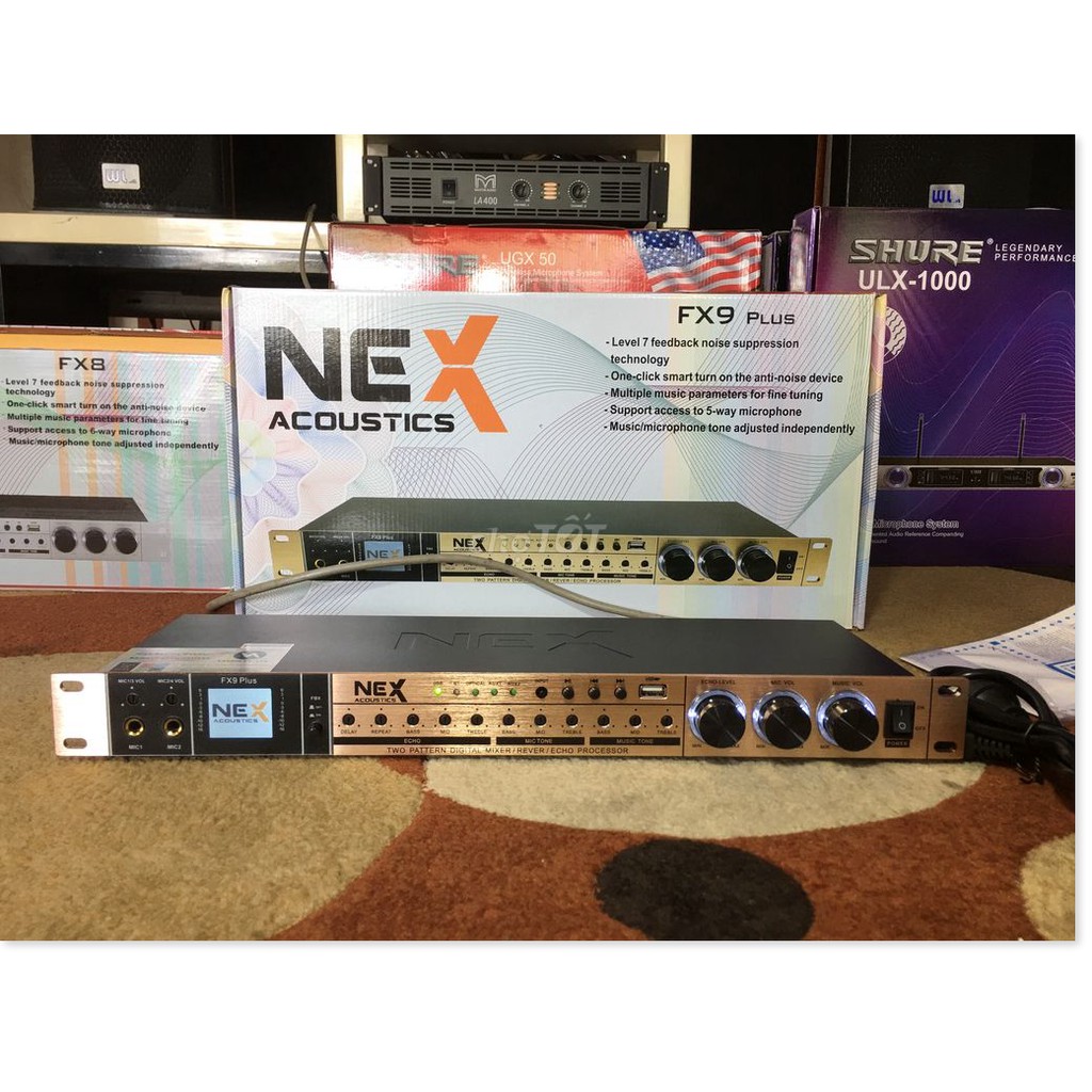 [ GIÁ HỦY DIỆT ] Vang cơ Nex FX9 Plus - Mới 2020, dàn karaoke gia đình cao cấp, cực hay, dễ chỉnh và hiện đại nhât, Vang