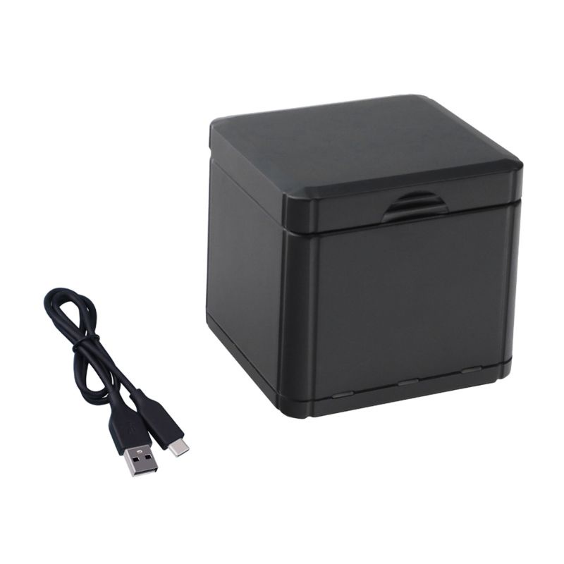 Hộp Sạc Nhanh Thông Minh 3 Pin Qc 3.0 Kèm Dây Cáp Dữ Liệu Cho Máy Ảnh Thể Thao Osmo | BigBuy360 - bigbuy360.vn