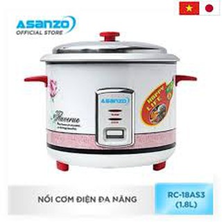 Nồi cơm điện nắp rời Asanzo RC-18AS3