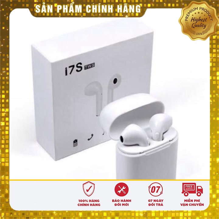 Tai nghe bluetooth I7S TWS âm thanh cực hay ( nghe 2 tai) Kt