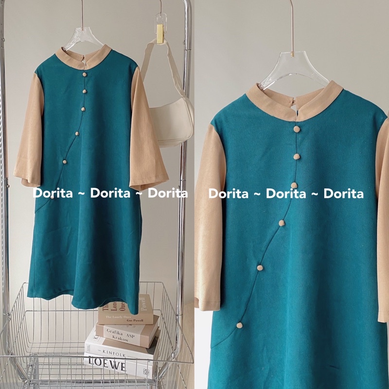 Áo dài cách tân cúc ngọc 2022, Áo dài Tết CiCi - Dorita Boutique