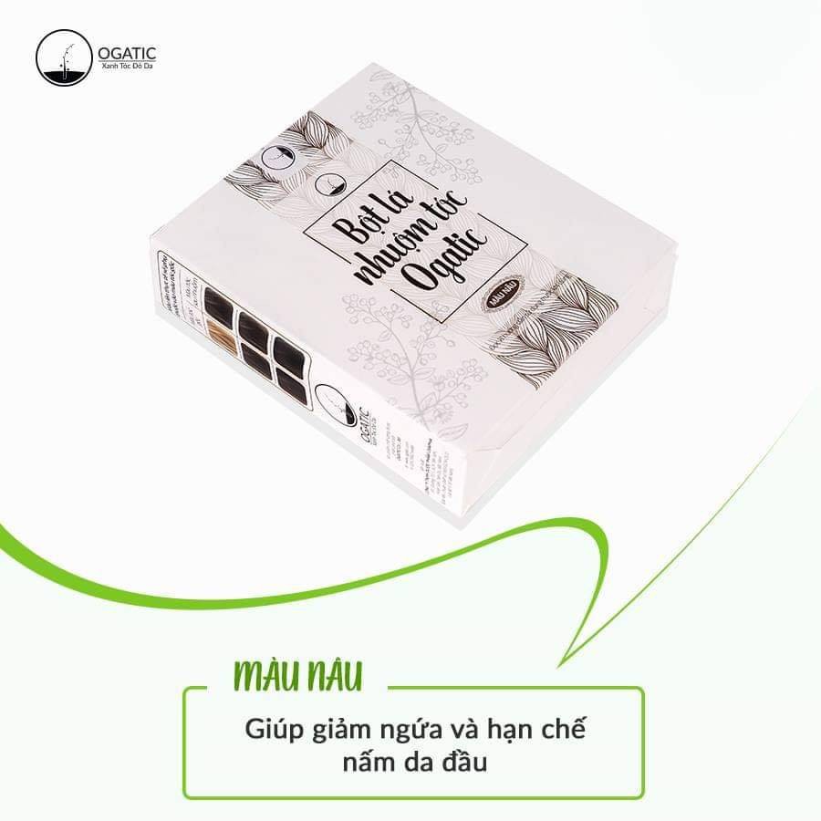 BỘT LÁ NHUỘM TÓC OGATIC