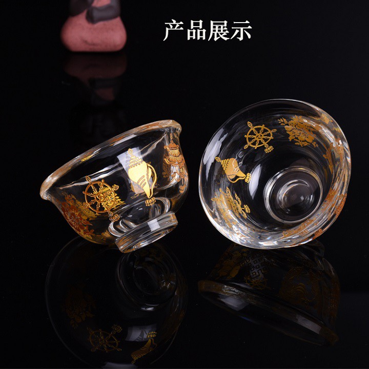 Combo 30 Bát Cát Tường Thủy Tinh Cao Cấp