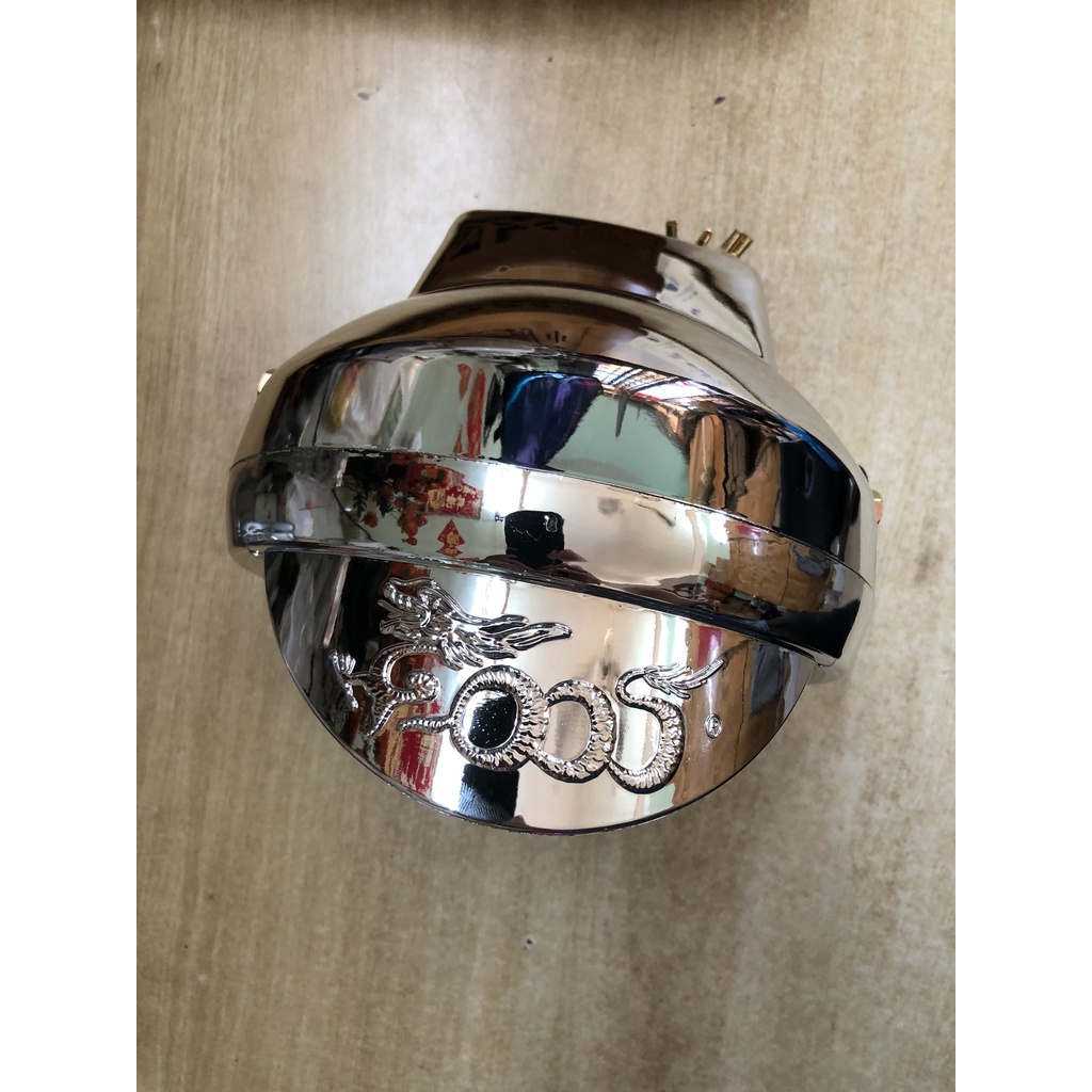 Đèn pha trước tròn LED hoặc bóng chất lượng tốt dành cho các dòng xe ba gác, xe ba bánh