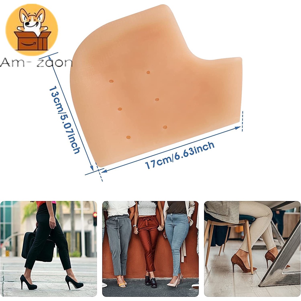 Đệm Silicone Bảo Vệ Gót Chân Giảm Đau Chống Khô Nứt